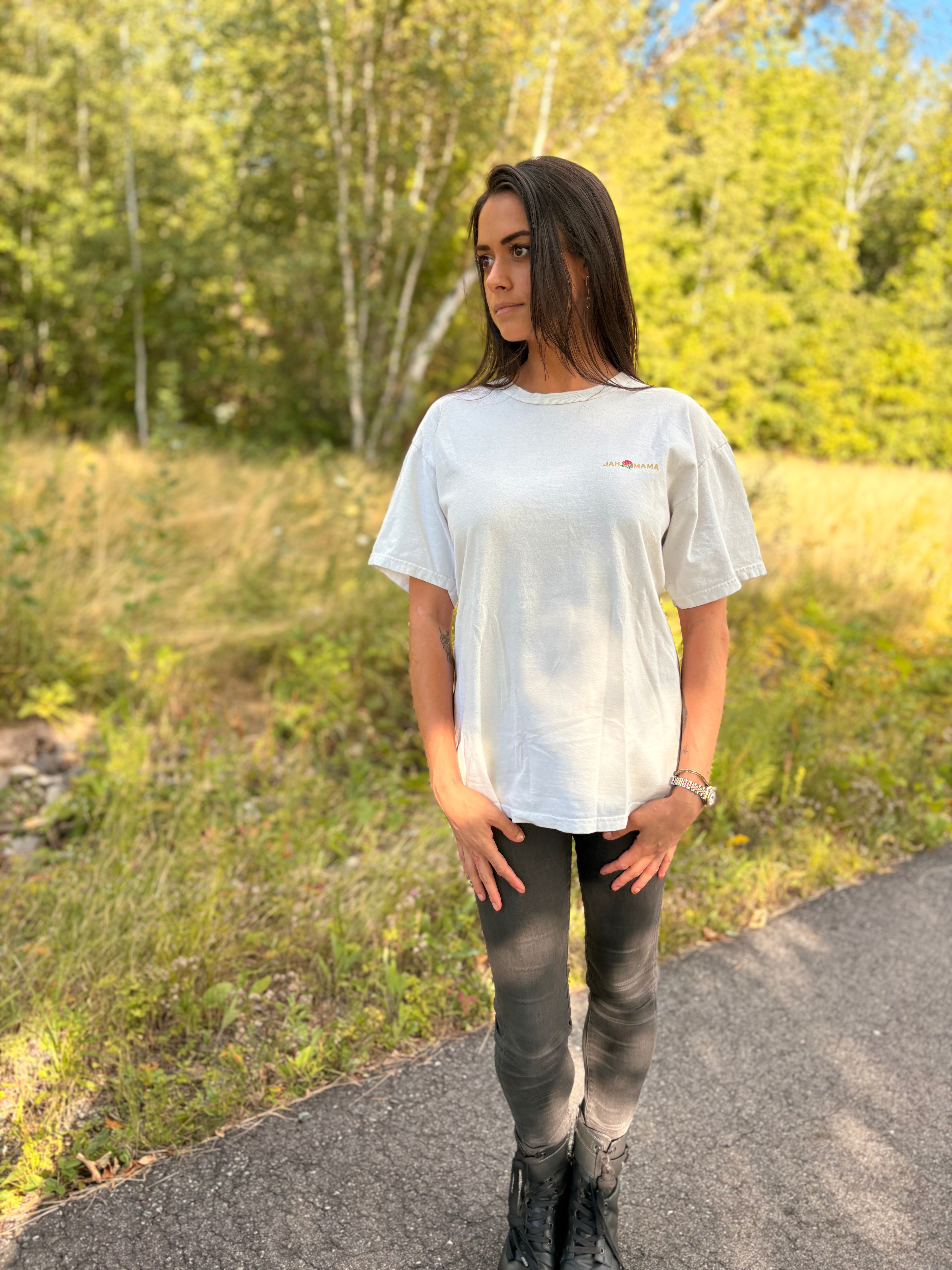 Hot Sauce Beaded Rose Tee