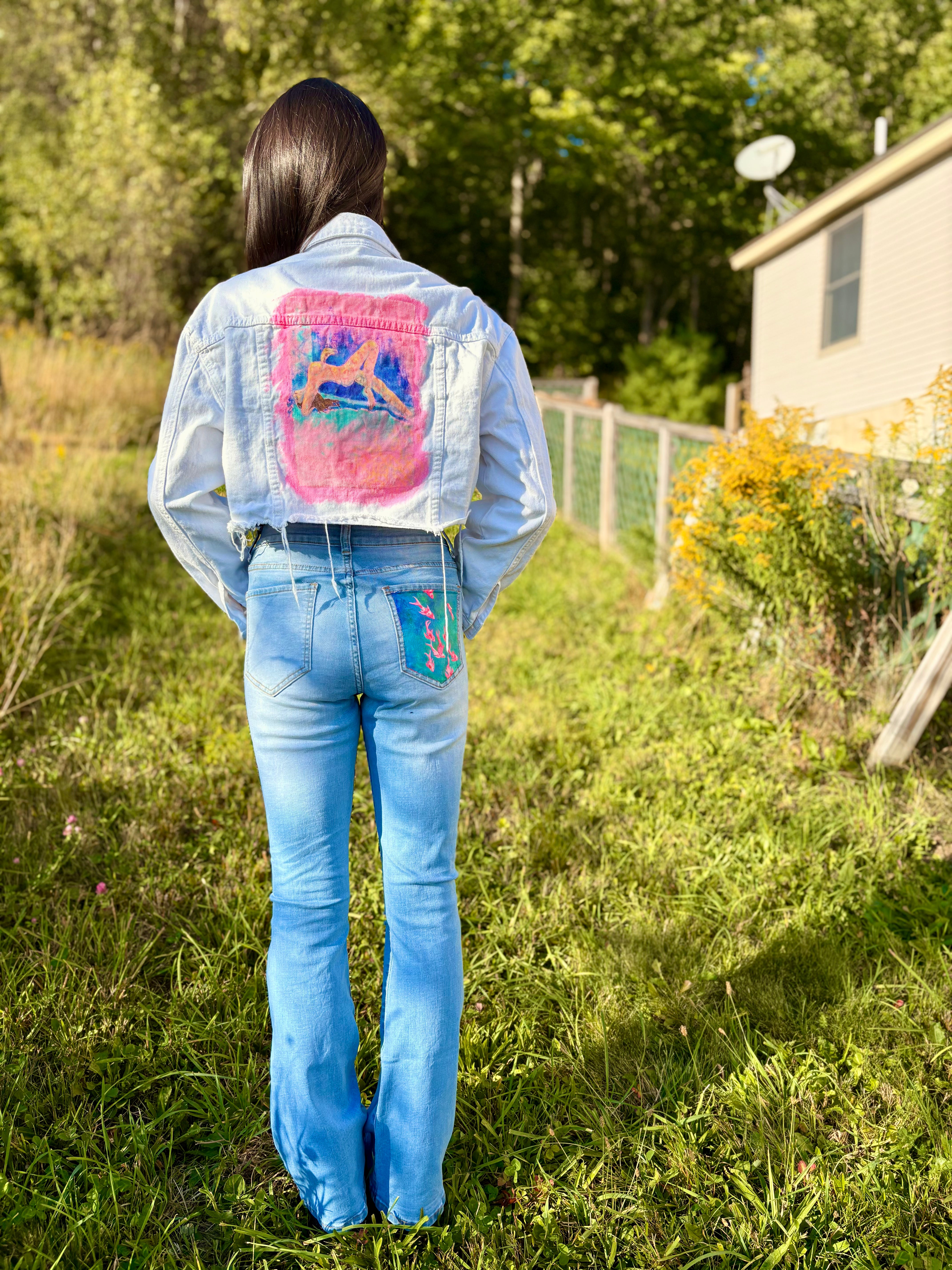 Pink Lady Denim Jacket