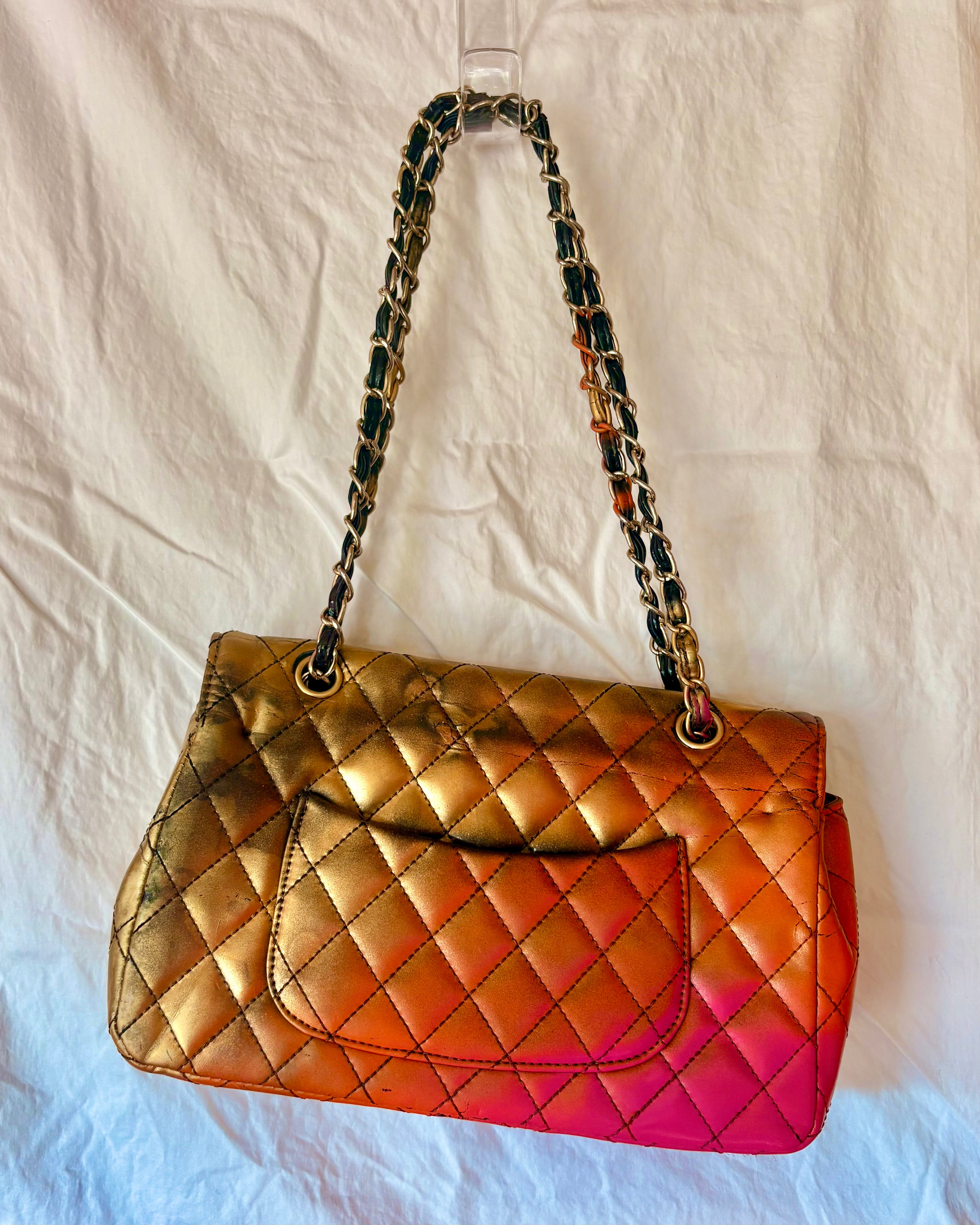Acid Tone Vintage Chanel Purse