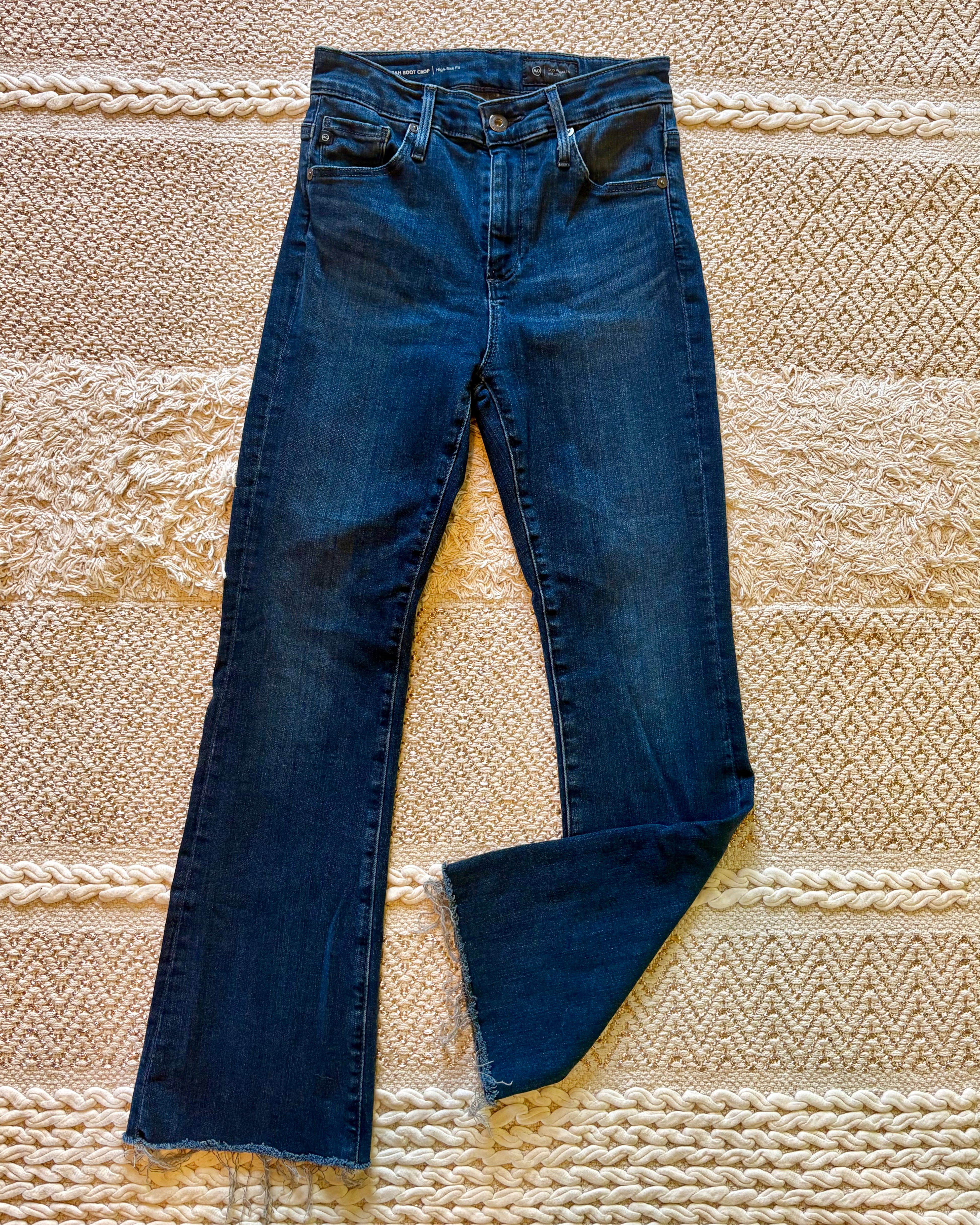Blank Vintage AG Farrah Boot Crop