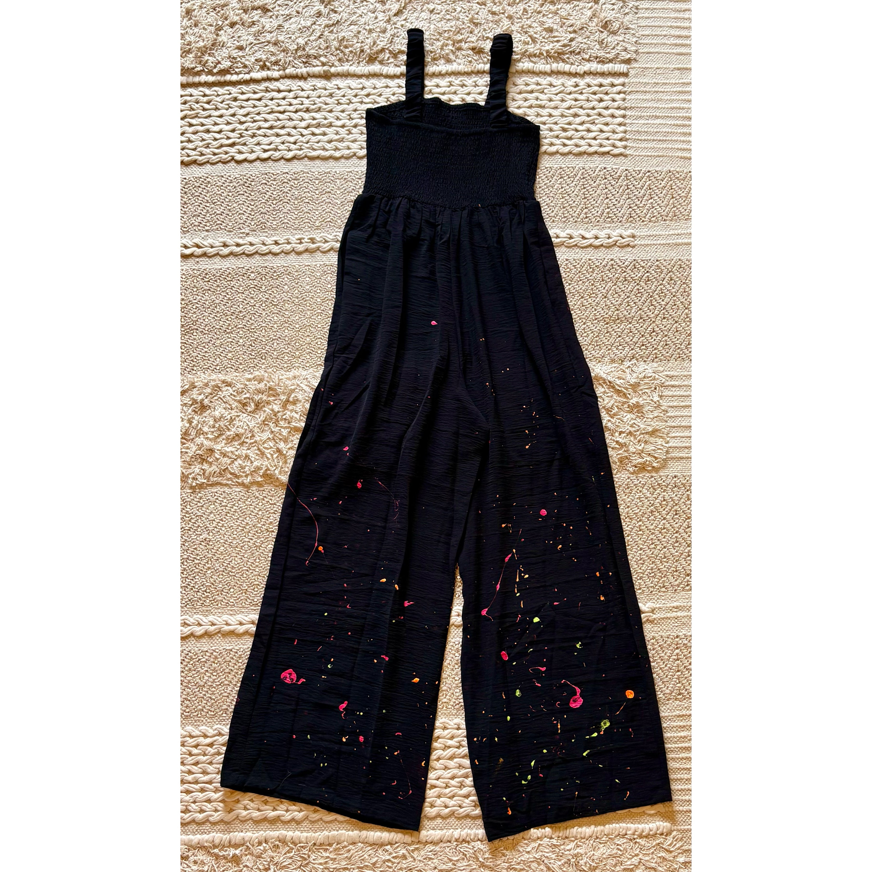 Painter's Neon Romper