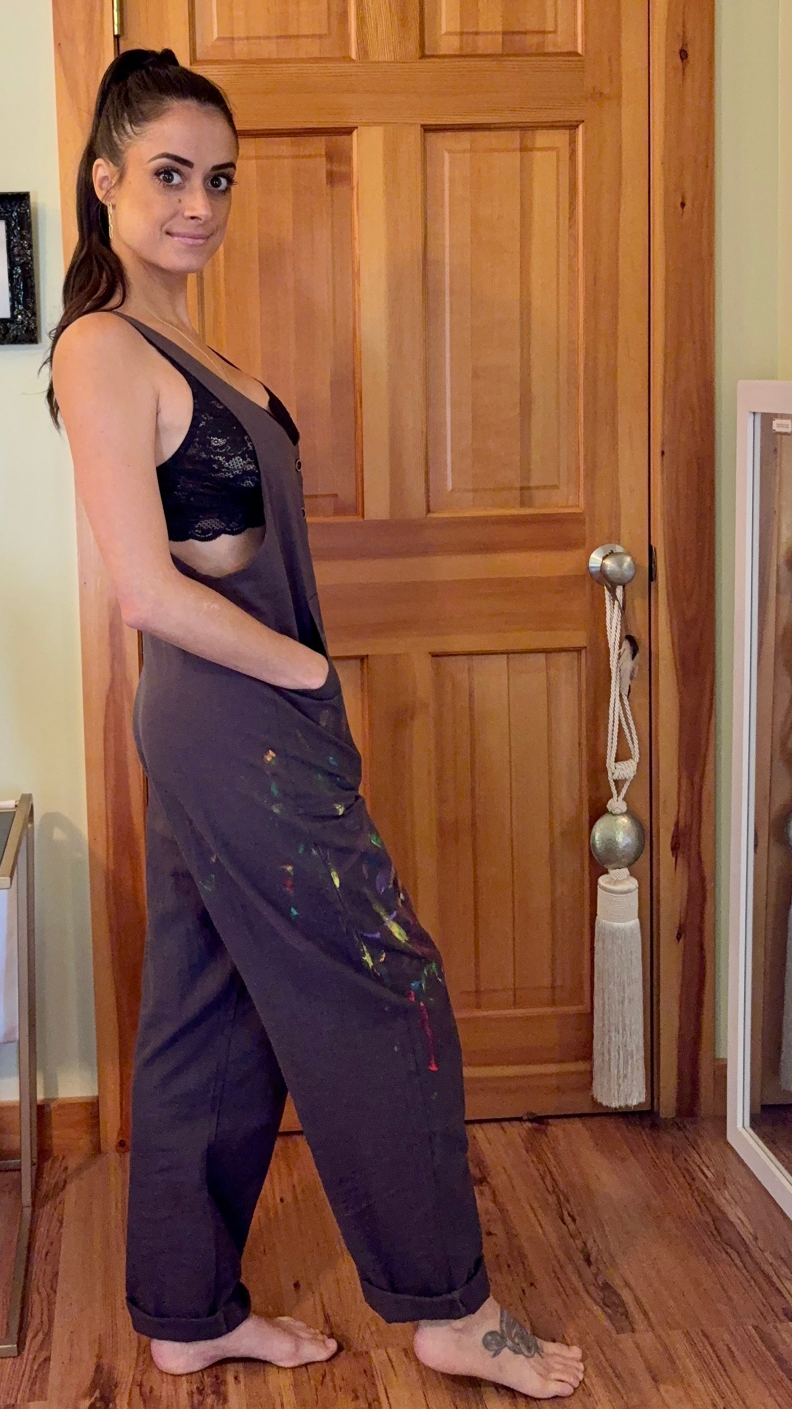 Painter's Payne's Grey Romper