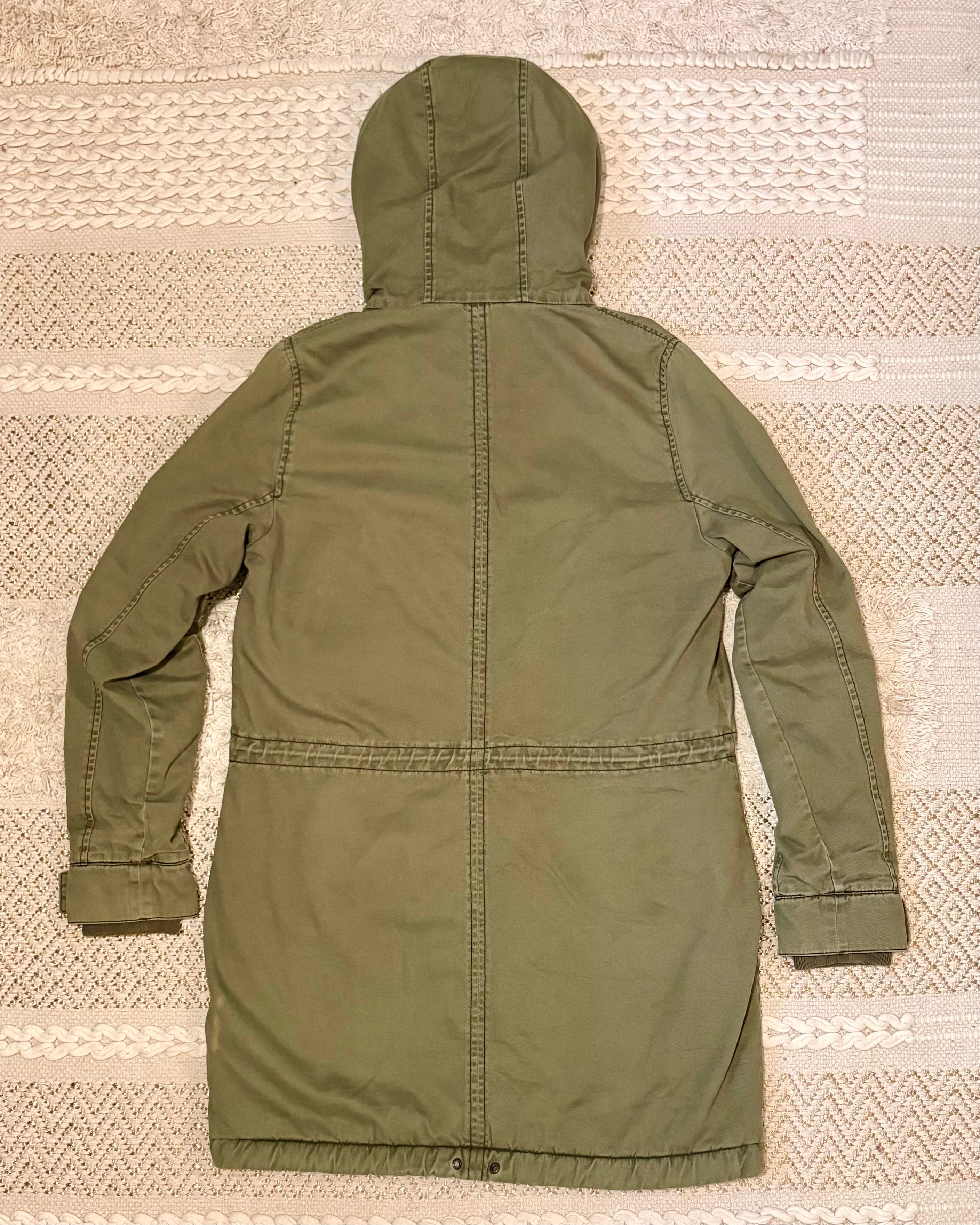 Vintage A&F Green Cargo Jacket