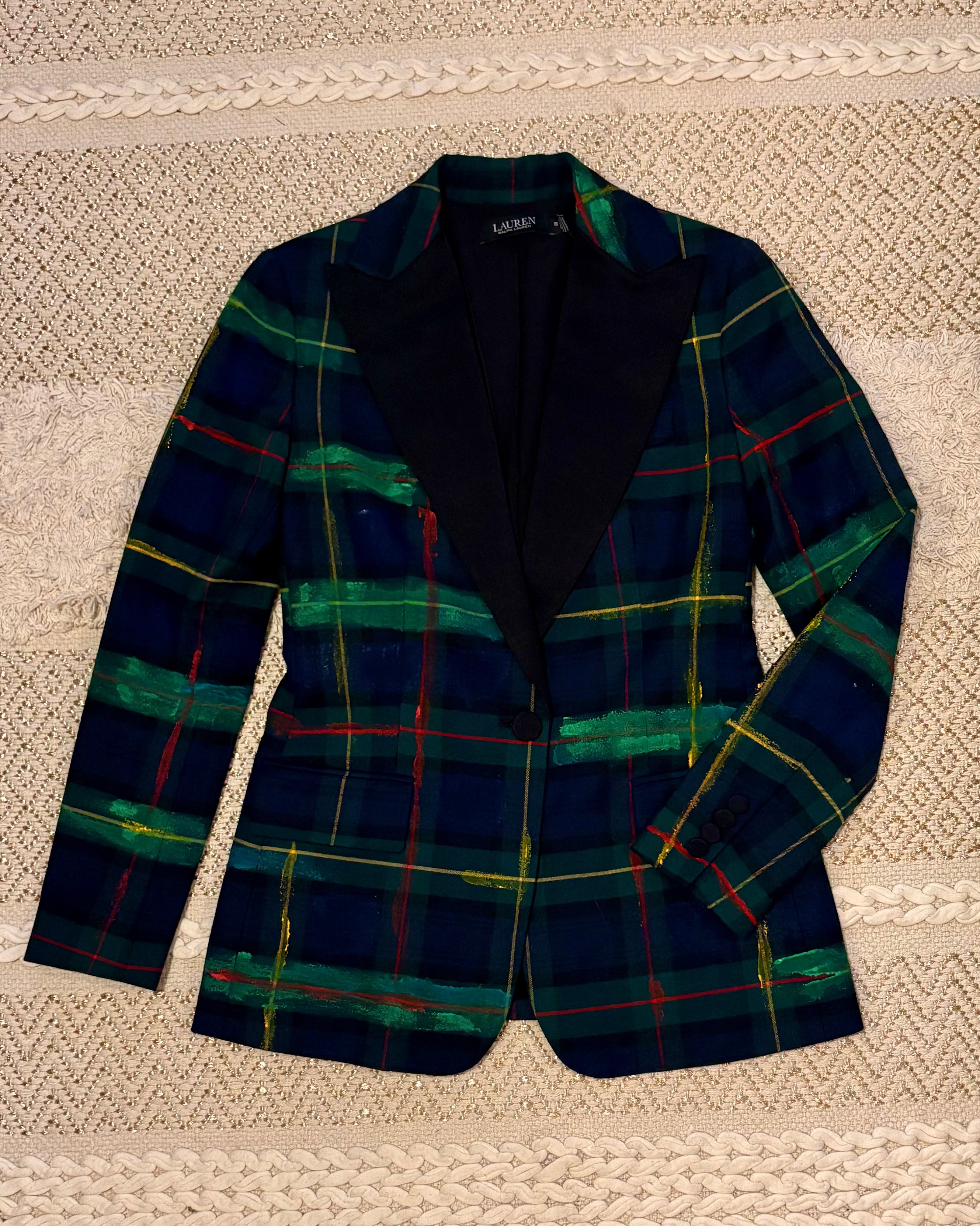 Vintage Ralph Lauren Tartan Blazer
