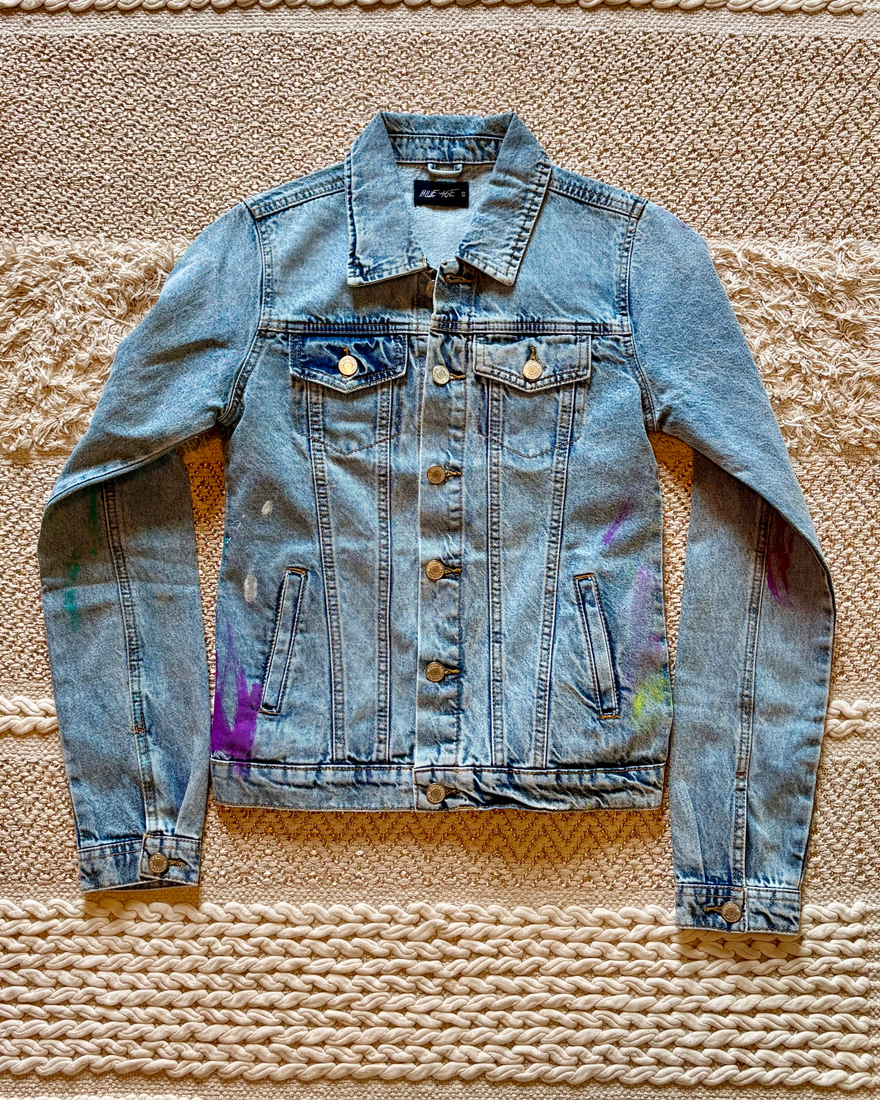 Painter's Washed Blue Denim Jacket