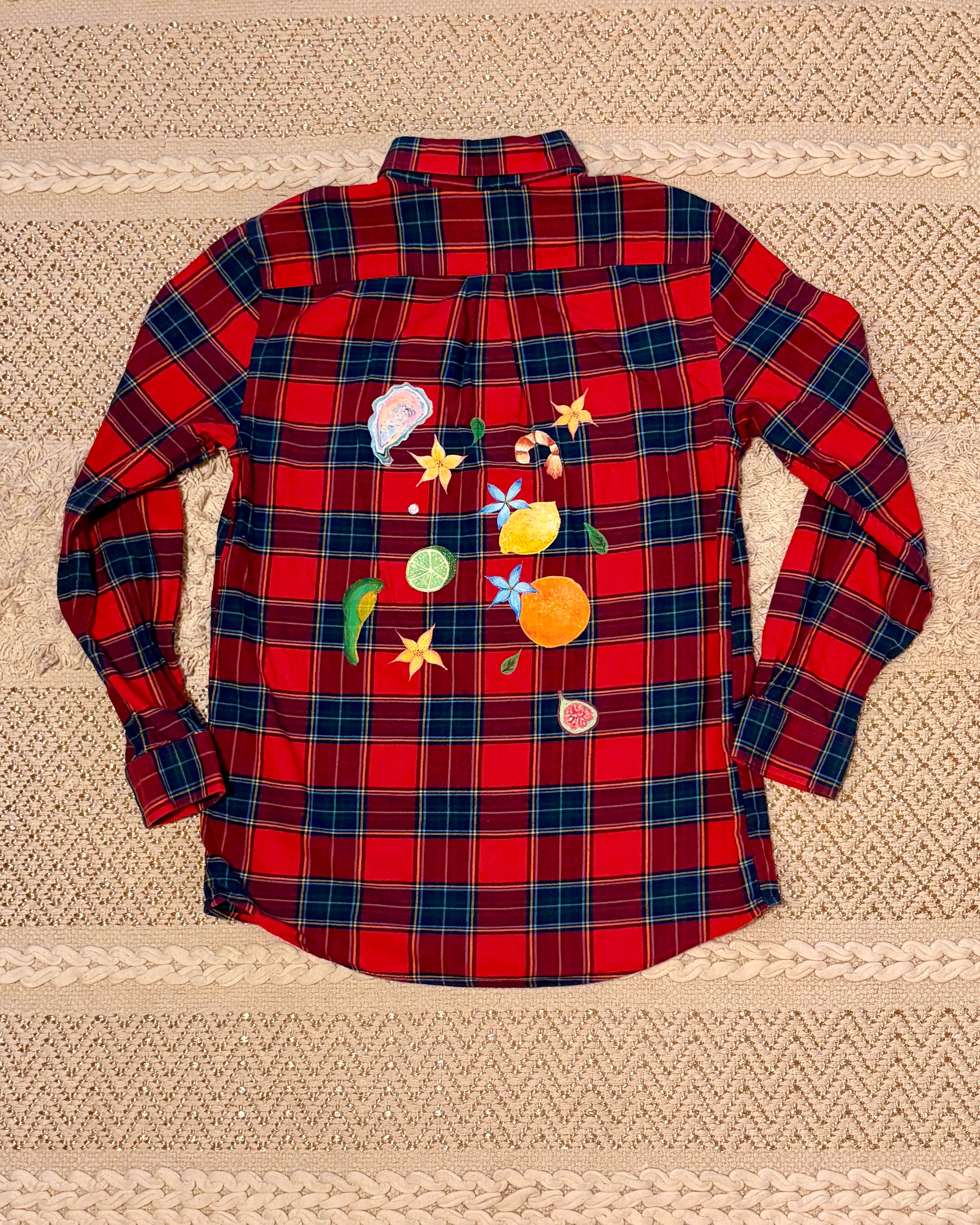 Citrus Ocean Flannel