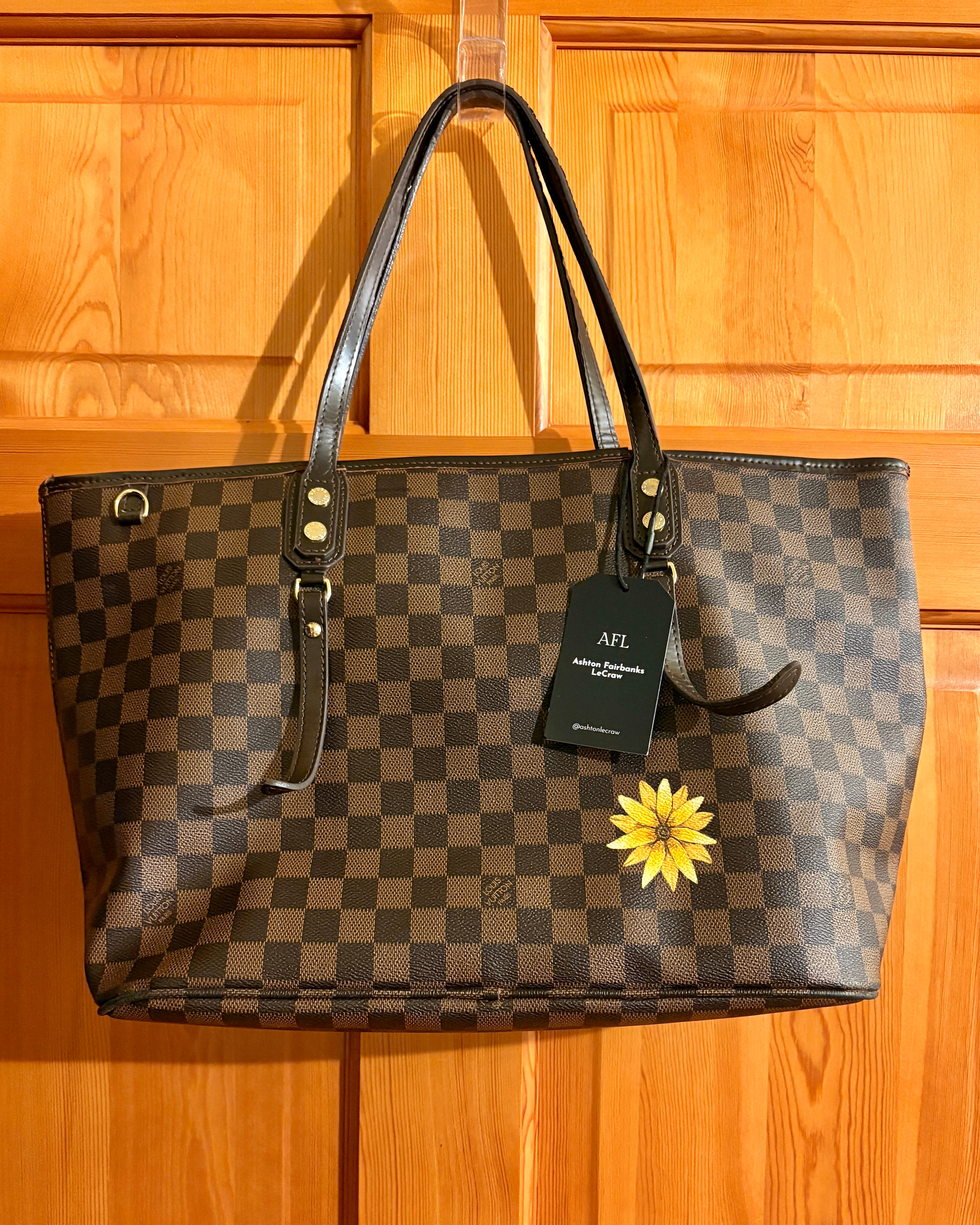 Peace & Sunflowers LV Bag