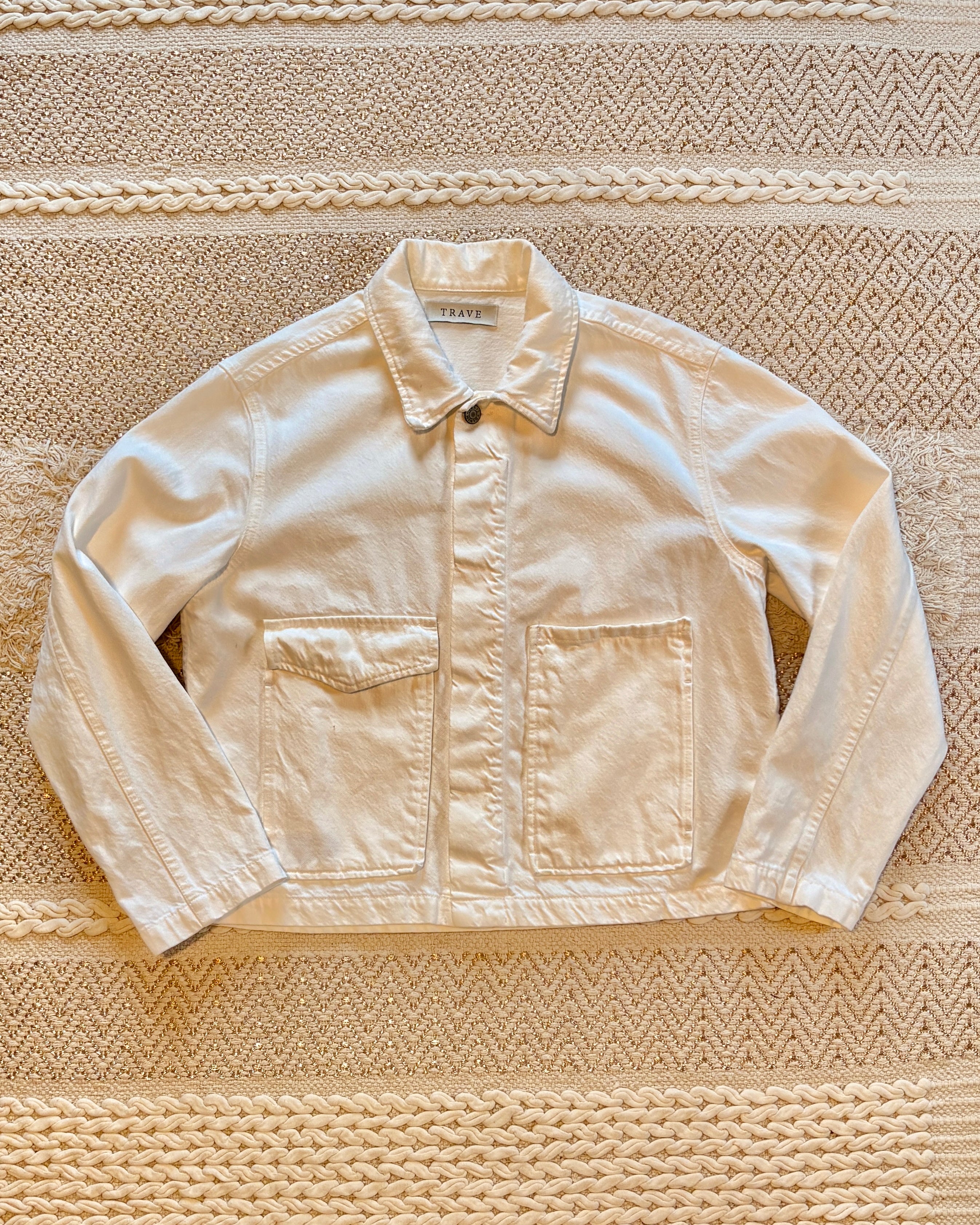 Custom Monet-Inspired Denim Jacket