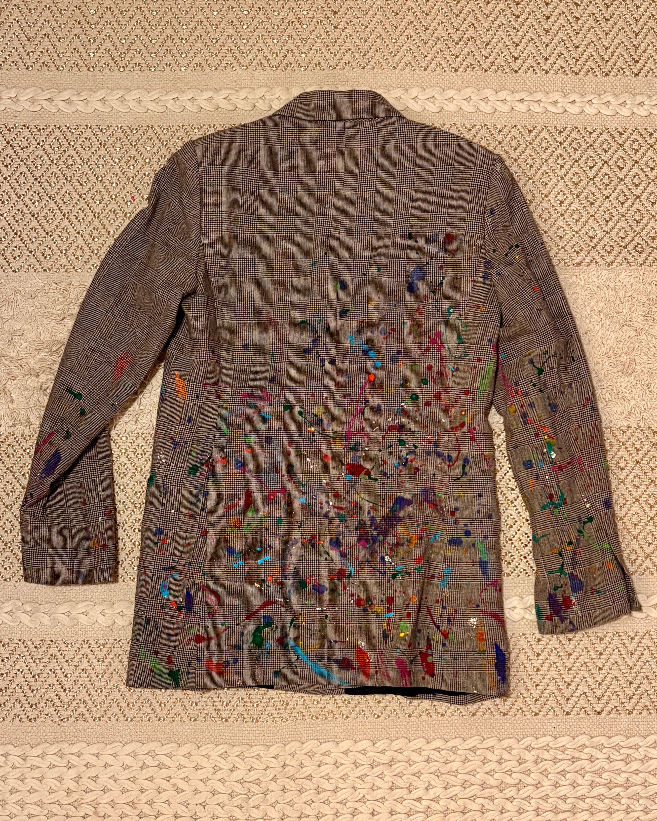 Splattered Heart Blazer