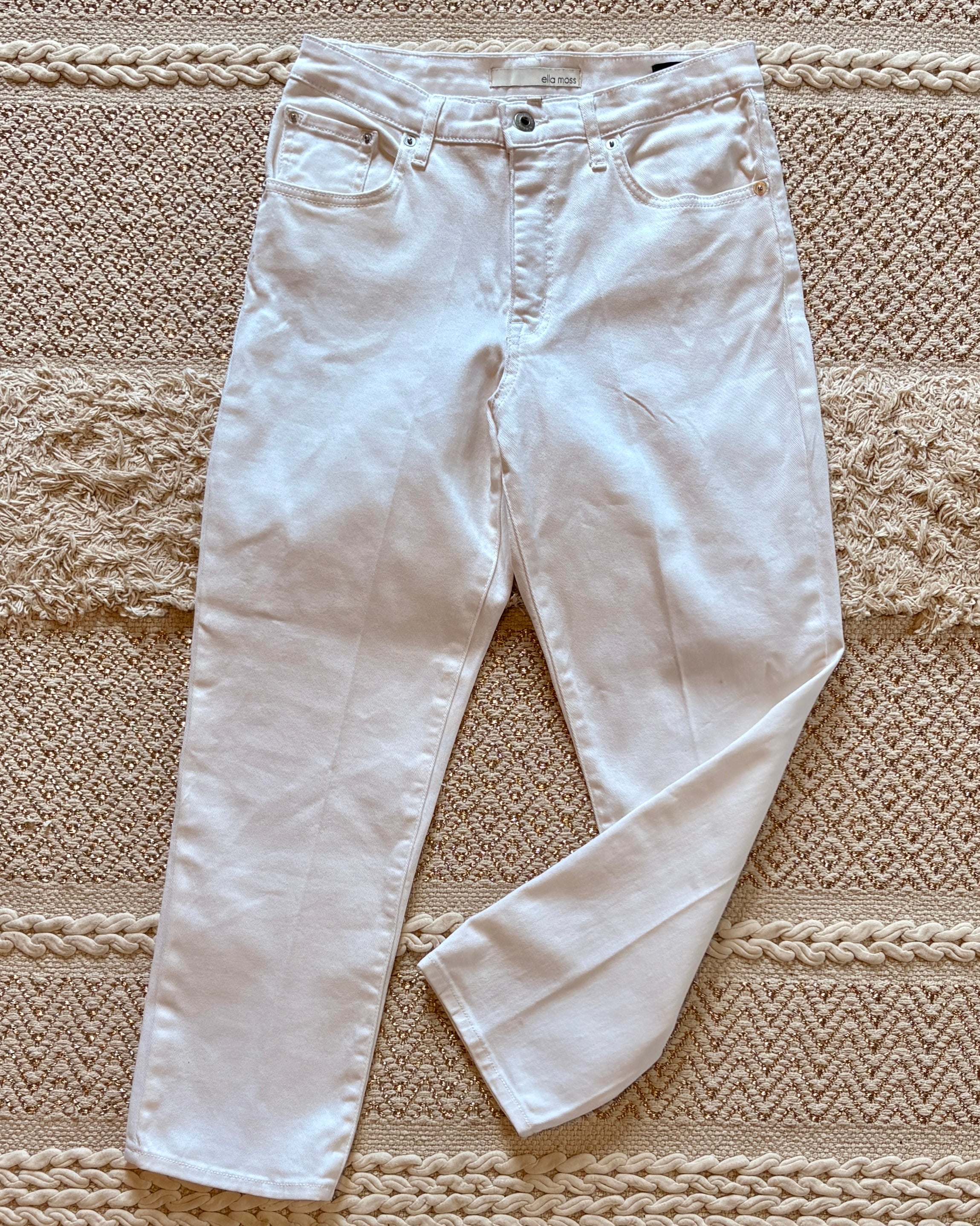Vintage Ella Moss White Jeans