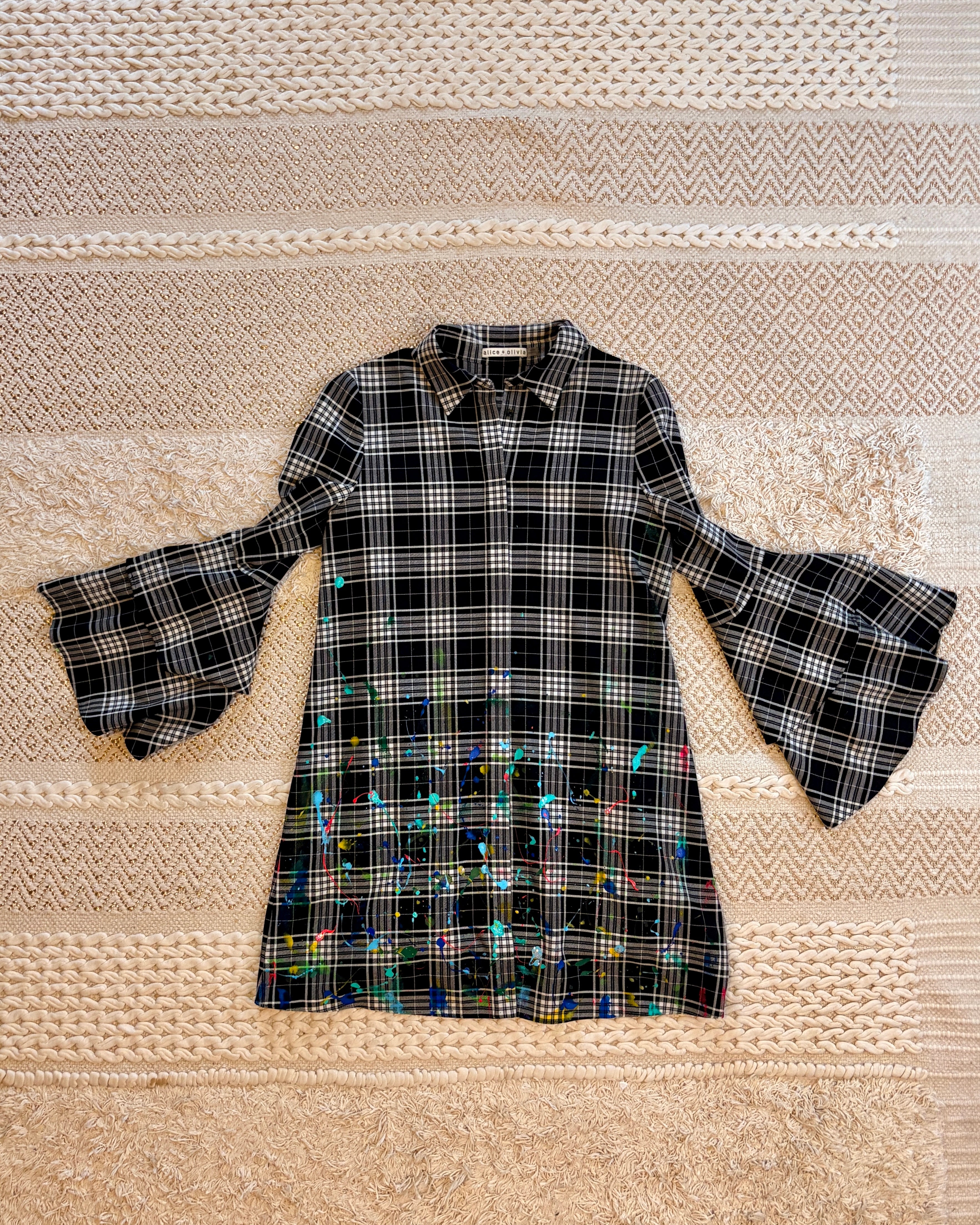 Festive Flannel Dress Festive Flannel Dress